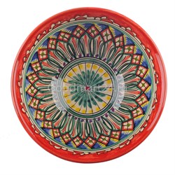 Коса средняя 15.5 см. красный Мехроб 2817