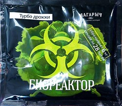 Спиртовые турбо дрожжи МАГАРЫЧ "БИОРЕАКТОР" 165гр. 2904