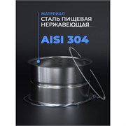 Увеличитель куба на 20 л со шкалой и зиговкой 3794
