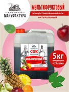 Концентрированный сок Домашняя Мануфактура "Мультифруктовый" 3919